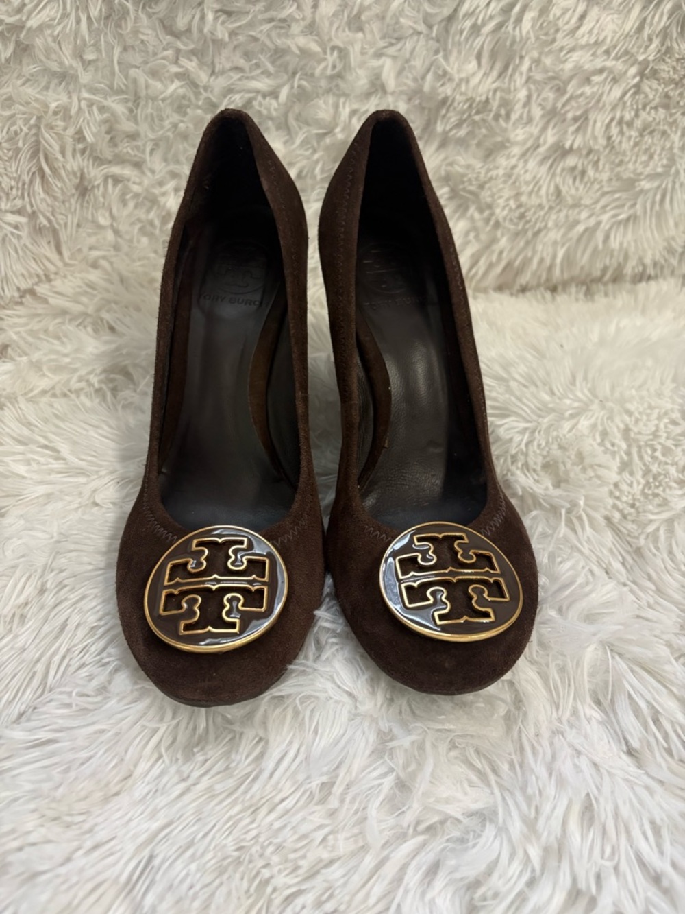 Tory Burch Sally Brown wedges 7.5